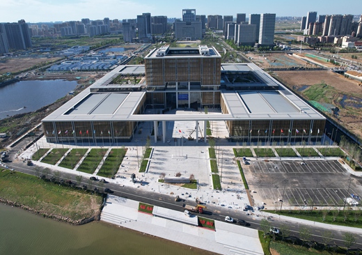 青岛上合国际会议中心顺利通过竣工验收